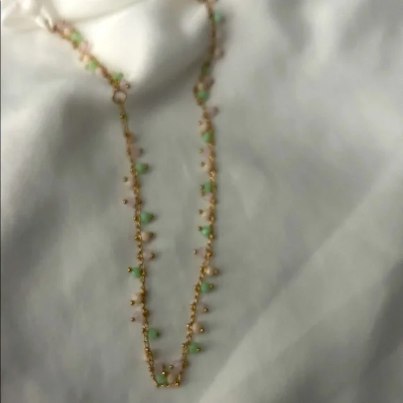 Mustard Seed White Camisole with Beaded Straps - Picture 3 of 3